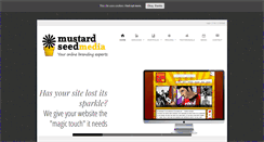 Desktop Screenshot of mustardseedmedia.co.uk