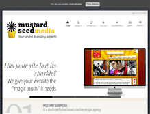 Tablet Screenshot of mustardseedmedia.co.uk